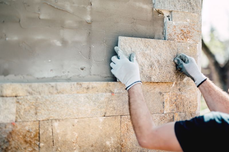 Stonework Installation detail