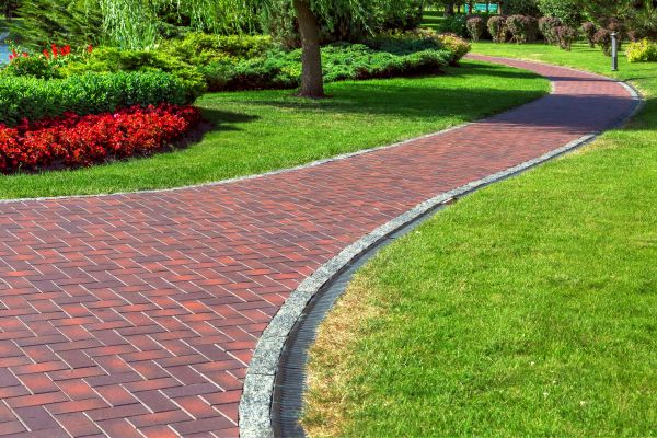 Brick Walkway Installation in Collierville