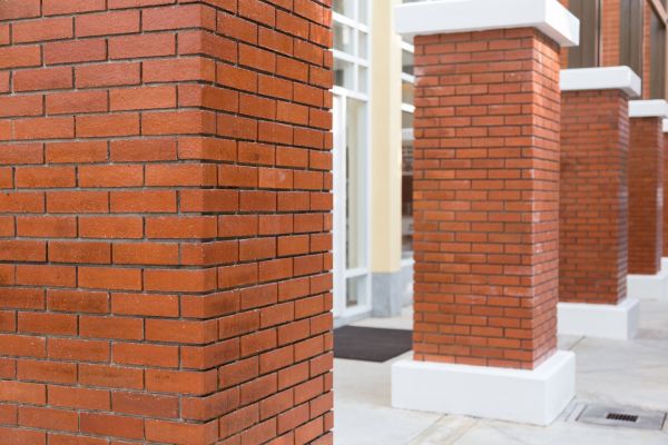 Brick Column Installation in Collierville