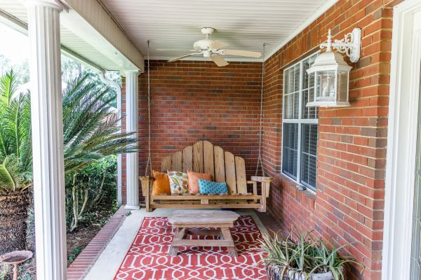 Porch Brick Repair in Collierville