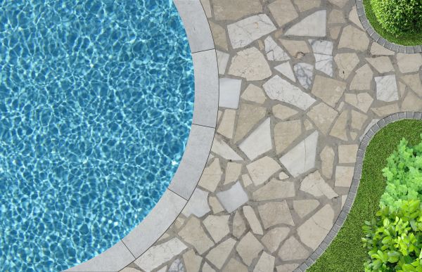 Flagstone Grout Repair in Collierville