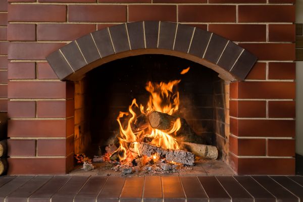 Brick Fireplace Installation in Collierville