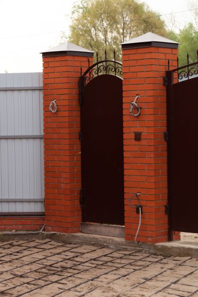 Brick Columns Installation in Collierville
