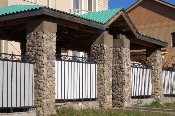 Stone Column Installation in Collierville